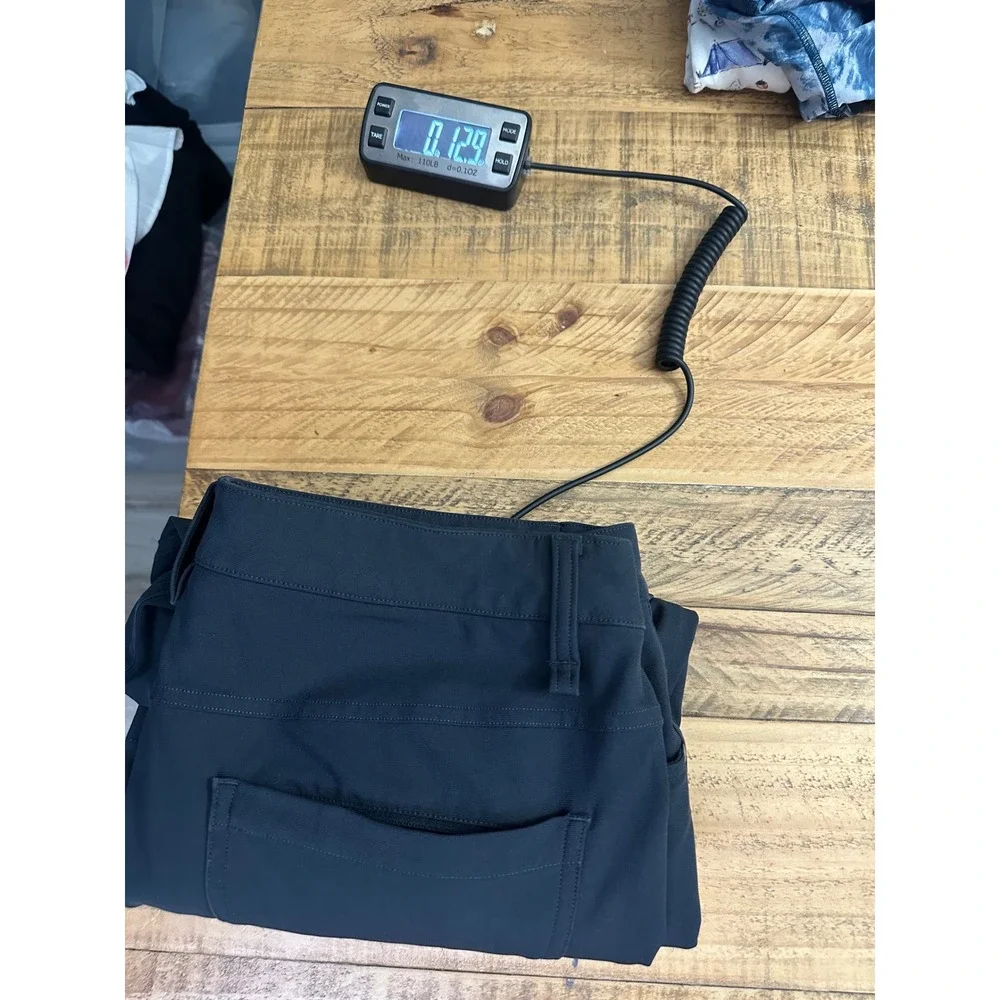 Lululemon Mens‎ Black ABC Commission Cropped Pants Size 31  x 24 Stretch